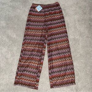 Knitted Crochet Coverup Pants